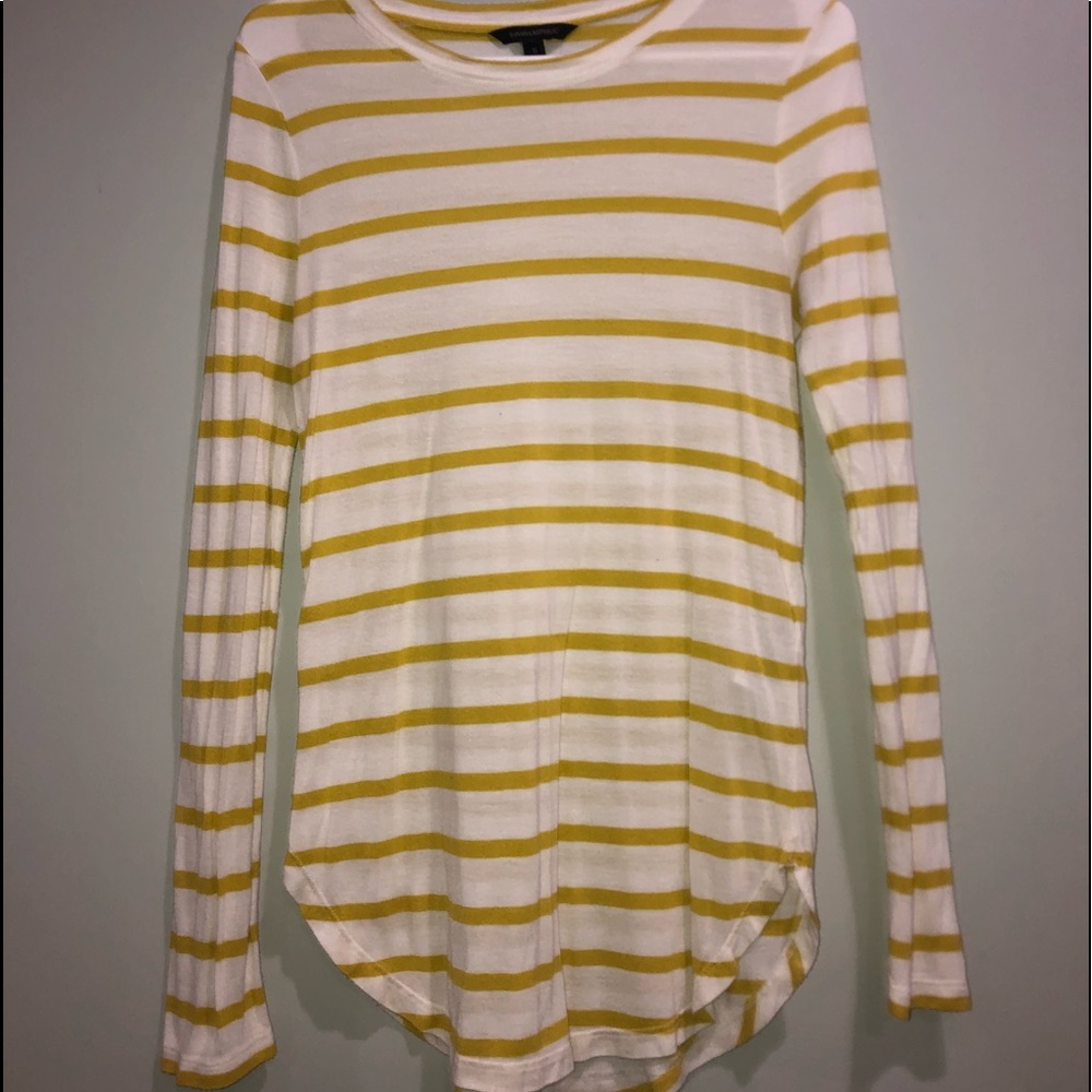 Banana Republic Striped Long-Sleeve